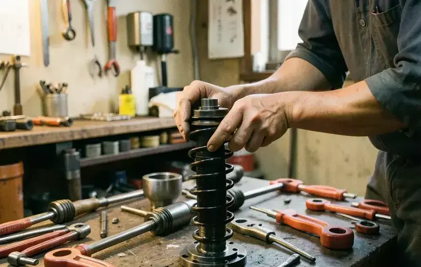 サスペンション施工