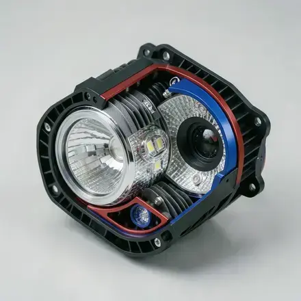 LEDヘッドライト マトリクス